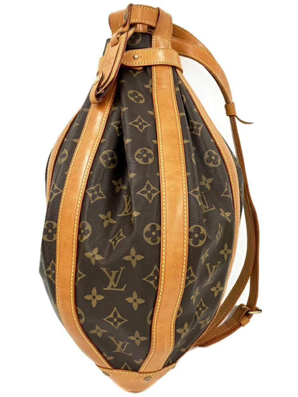 Louis Vuitton Monogram Football Shoulder Bag Hobo